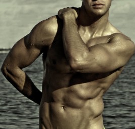 Hot young male model Hugo from Brasil