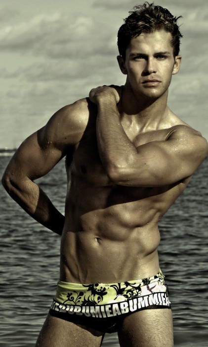 Hot young male model Hugo from Brasil 
