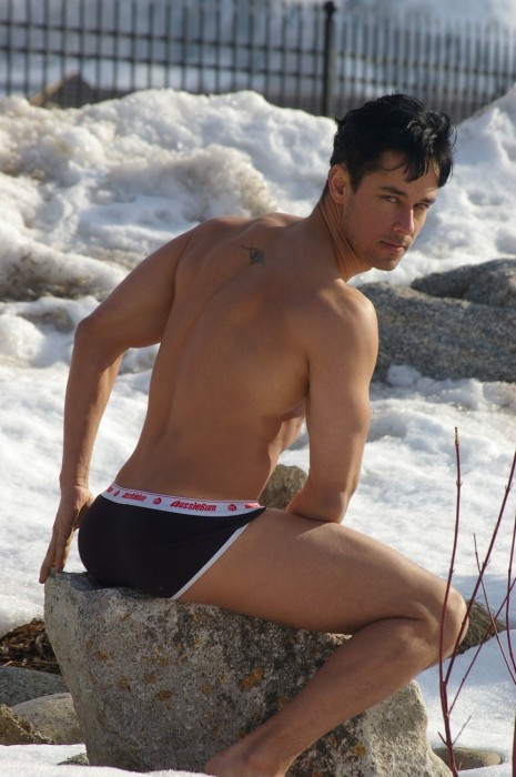Male model Rafael Alencar from Brasil