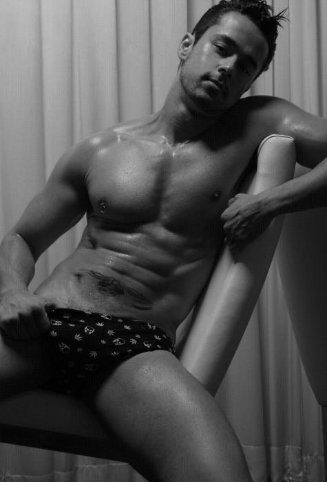 Male model Rafael Alencar from Brasil