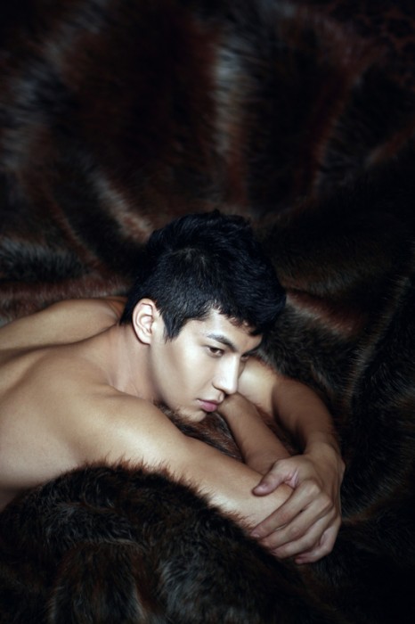 Chinese male model Xiao Kaiti